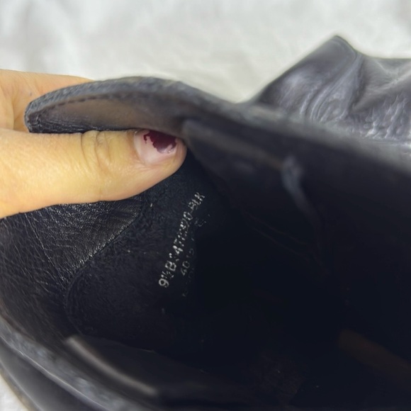 Frye Shoes Frye Cara Roper Black Leather Size 9.5 - Picture 10 of 13